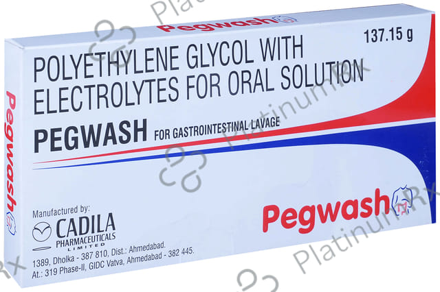 Pegwash Sachet 137.15gm