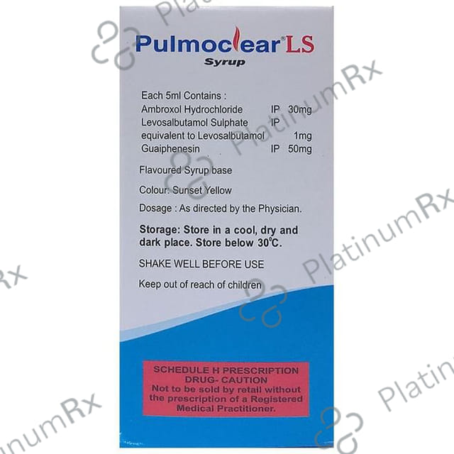 Pulmoclear LS Syrup 100ml