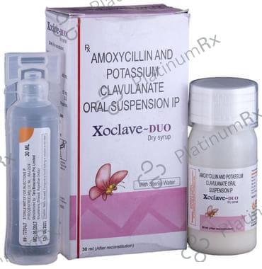 Xoclave Duo 400/57mg Dry Syrup 30ml