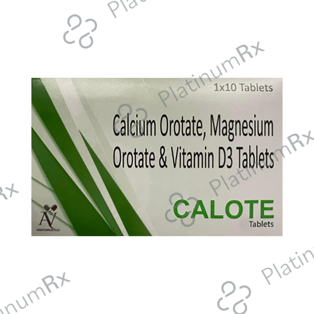 Calote Tablet with Calcium, Magnesium & Vitamin D3