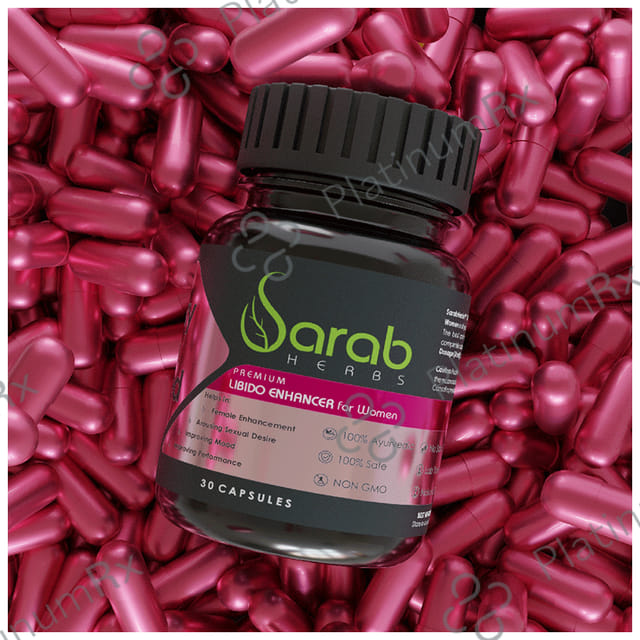 Sarab Herbs Stay In Bed Premium Libido Vitalizer for Women Capsule
