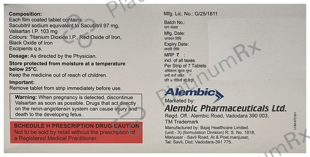 Alsectan 97mg/103mg Tablet
