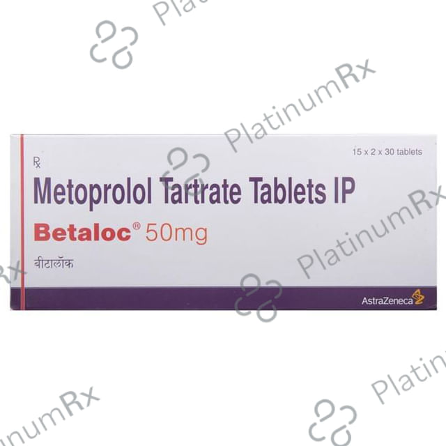 Betaloc 50mg Tablet 30s
