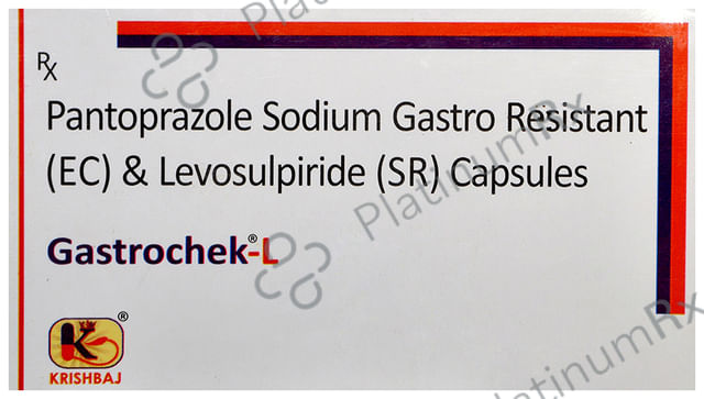 Gastrochek L 75mg/40mg Capsule
