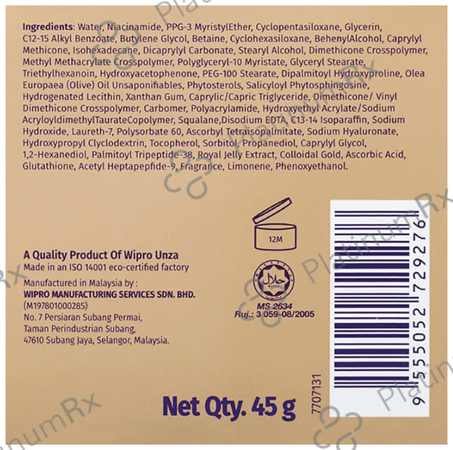 Rania Youth Gold Lifting Night Rejuvenating Cream