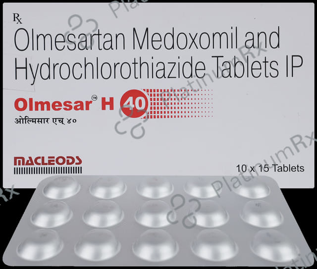 Olmesar H 40 12.5/40mg Tablet 15s