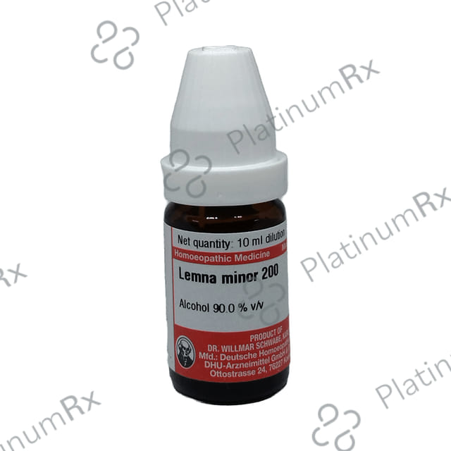 Dr Willmar Schwabe Germany Lemna Minor Dilution 200