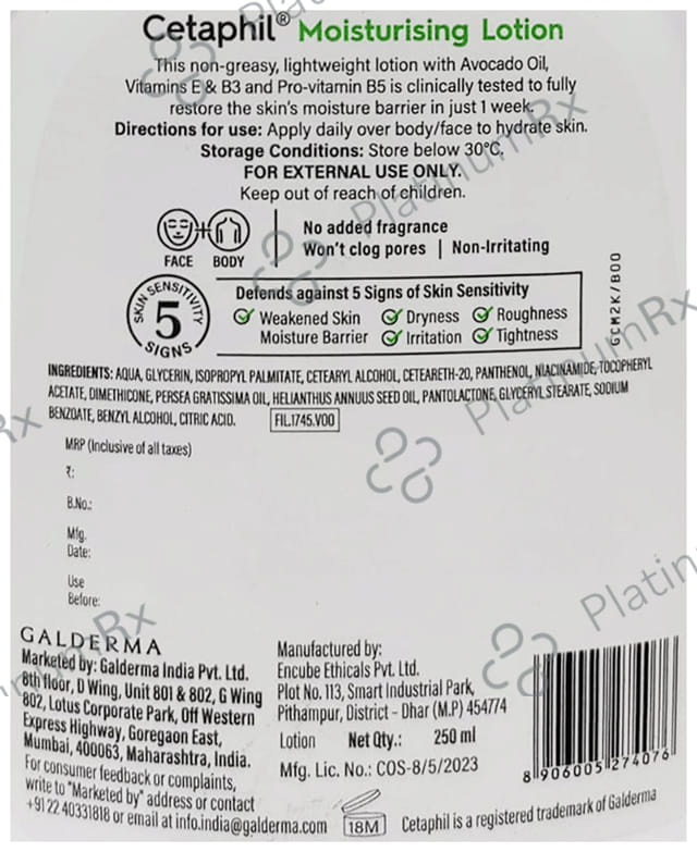 Cetaphil Moisturising Lotion 250ml