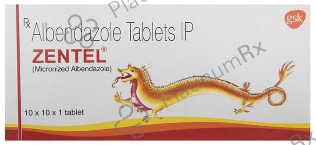 Zentel 400mg Chewable Tablet 1s