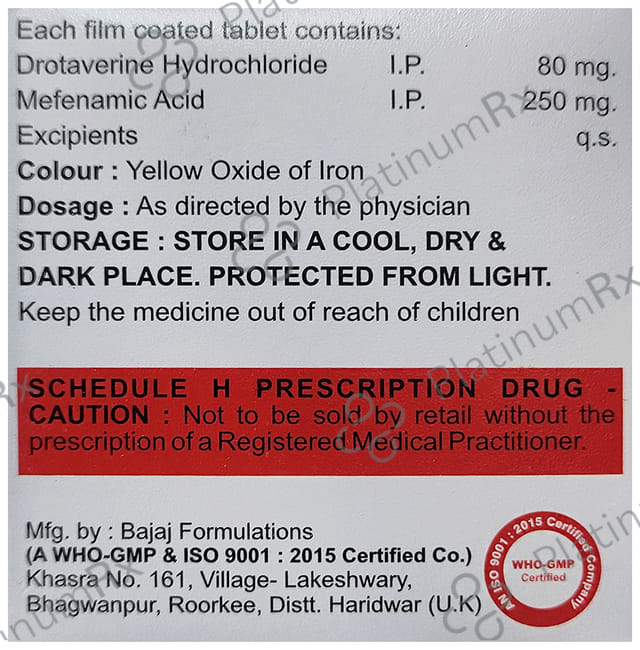 Petpen 80/250mg M Tablet 10s