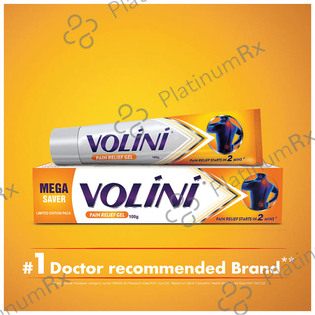 Volini Pain Relief Gel 100gm