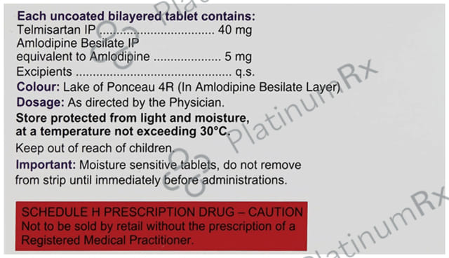 Telgard AM 40/5mg Tablet 10s