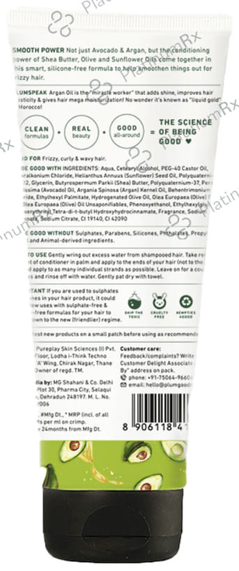 Plum Avocado & Argon Frizz Control Conditioner