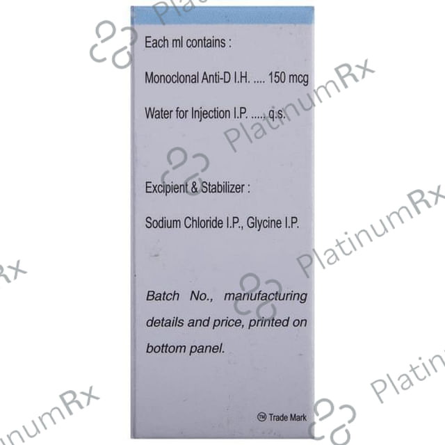 Rhoclone 150mcg Injection