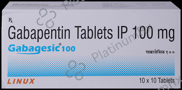 Gabagesic 100mg Tablet 10s