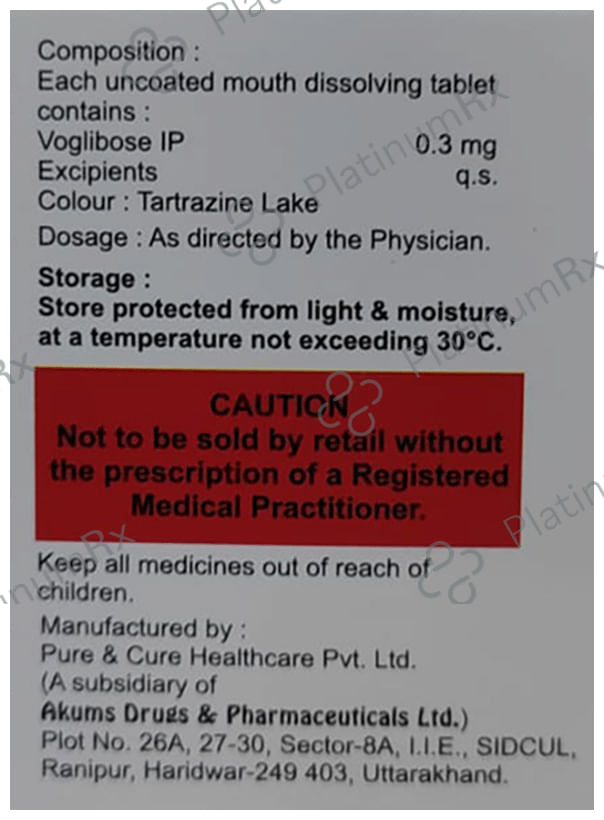 Evog MD 0.3mg Tablet 15s