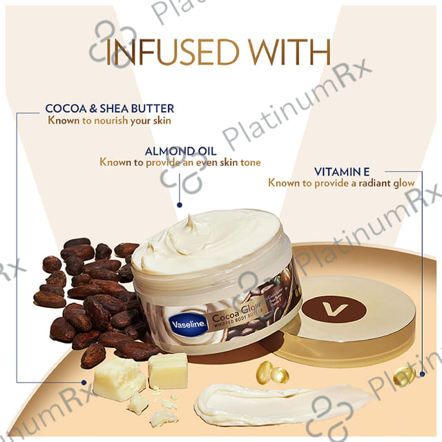 Vaseline Cocoa Glow Whipped Body Butter