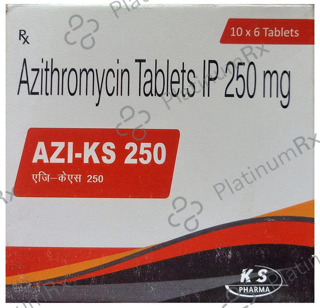 Azi KS 250mg Tablet 6s