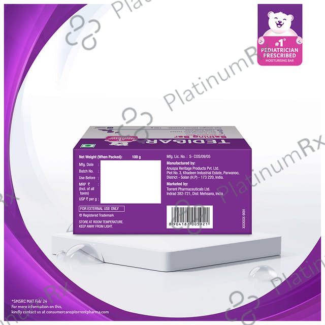 Curatio Tedibar Bathing Bar 100gm