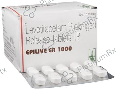 Epilive ER 1000mg Tablet 10s