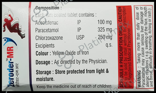 Zeroder MR Tablet 10s