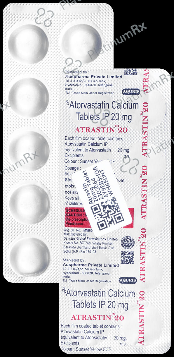 Atrastin 20mg Tablet