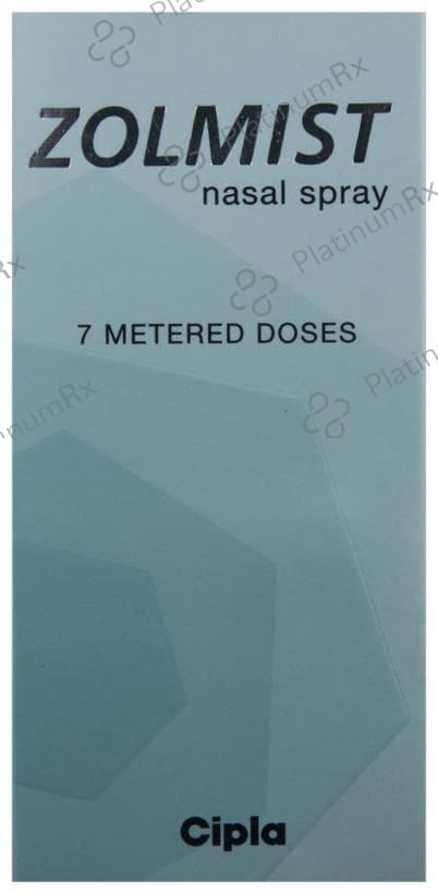Zolmist 5mg Nasal Spray 7MDI
