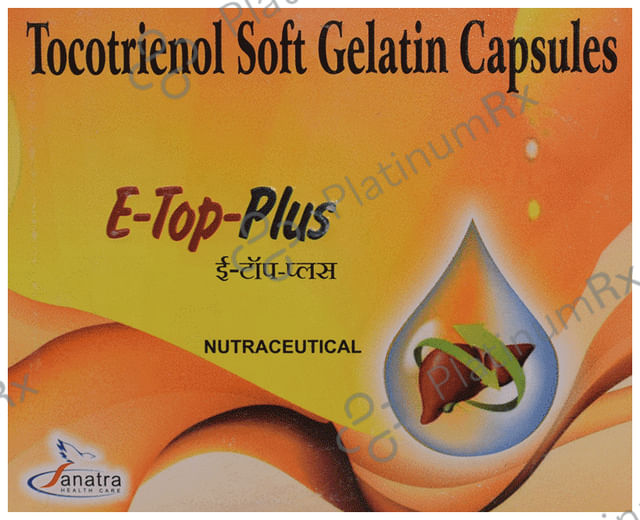 E Top Plus Soft Gelatin Capsule 10s