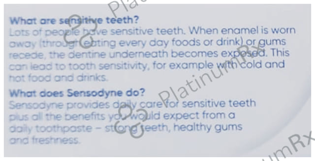 Sensodyne Fresh Mint Sensitive Toothpaste 75gm
