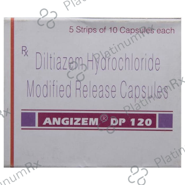 Angizem DP 120mg Capsule MR 10s