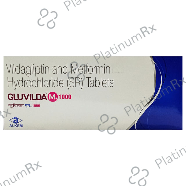 Gluvilda M Plus 1000/50mg Tablet SR 15s