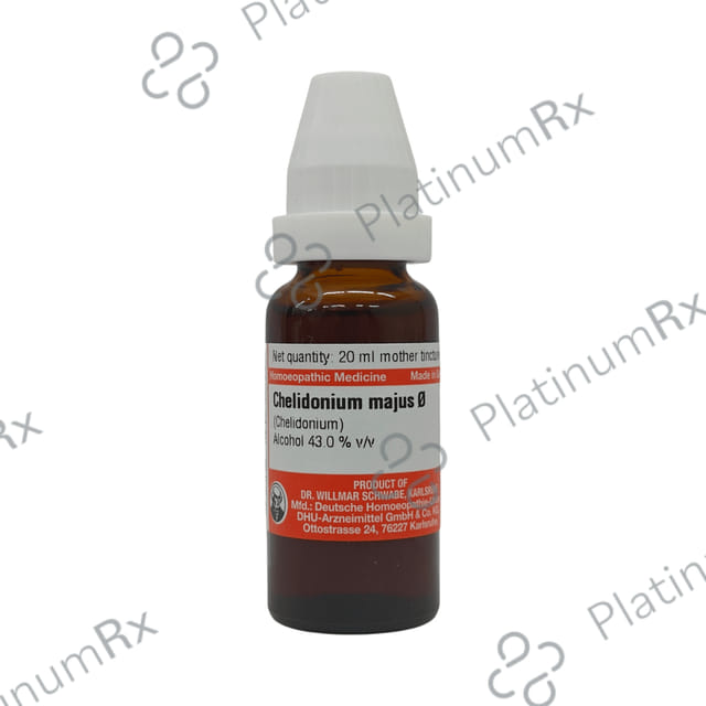 Dr Willmar Schwabe Germany Chelidonium Majus Mother Tincture Q