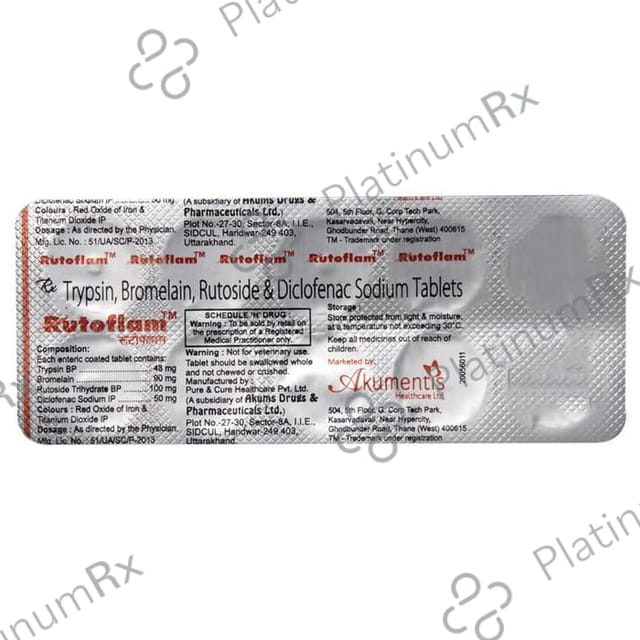 Rutoflam Tablet