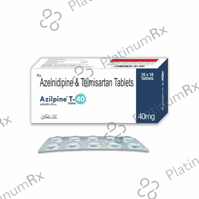 Azilpine T 40/8mg Tablet 10s