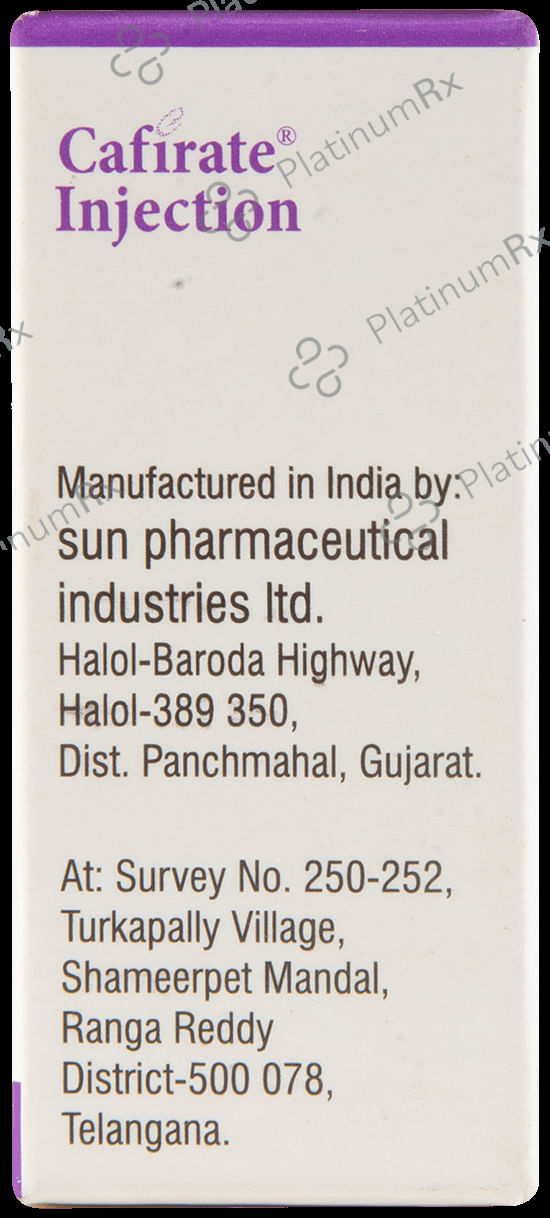 Cafirate 20mg Injection 1ml