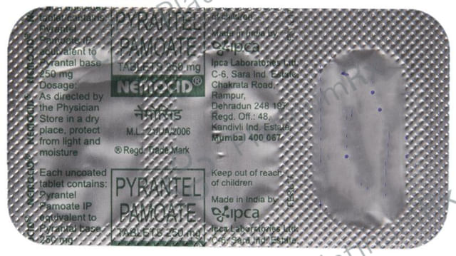 Nemocid 250mg Tablet 3s
