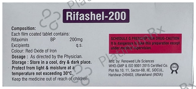 Rifashel 200 Tablet