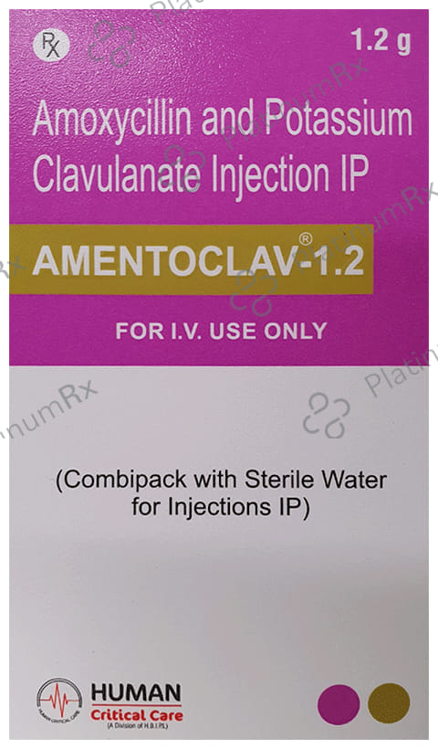 Amentoclav 1.2gm Injection 1s