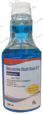 Benpure Mouth Rinse Alcohol Free