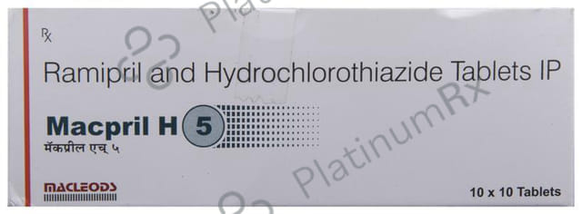 Macpril H 5/12.5mg Tablet 10s