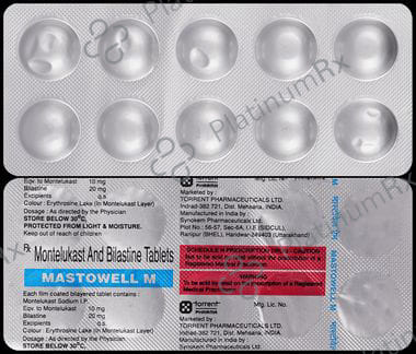 Mastowell M 20/10mg Tablet 10s