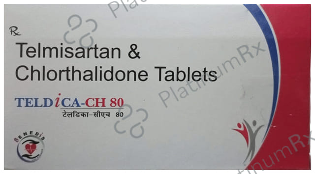 Teldica CH 80mg/12.5mg Tablet