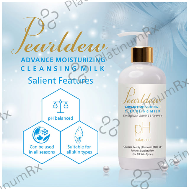 Pearldew Advance Moisturising Cleansing Milk 1 Bottle