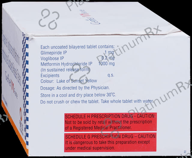 Gemer V Forte 1/1000/0.2mg Tablet 10s