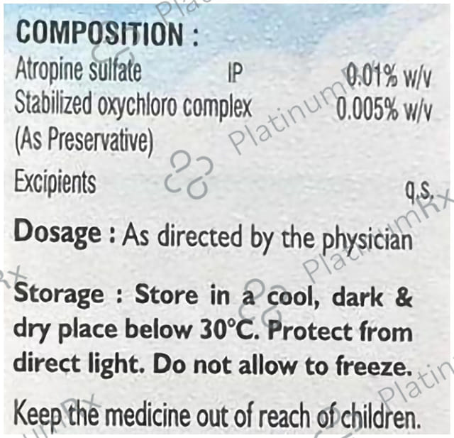 Atropia Eye Drop