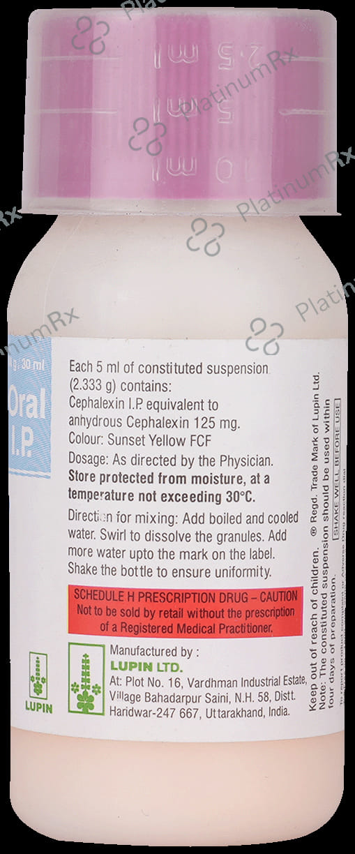 Ceff Dry 125mg Syrup 30ml