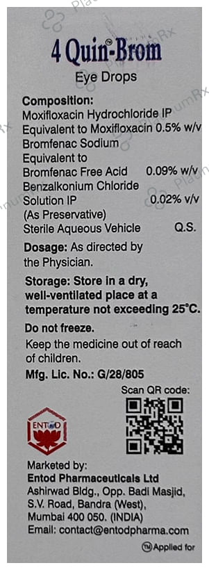 4 Quin Brom Sterile Eye Drop 5ml