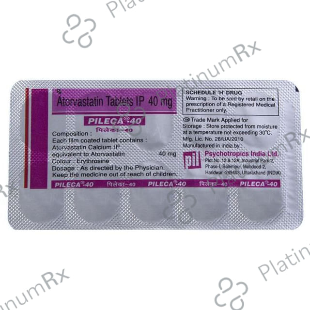 Pileca 40mg Tablet 10s