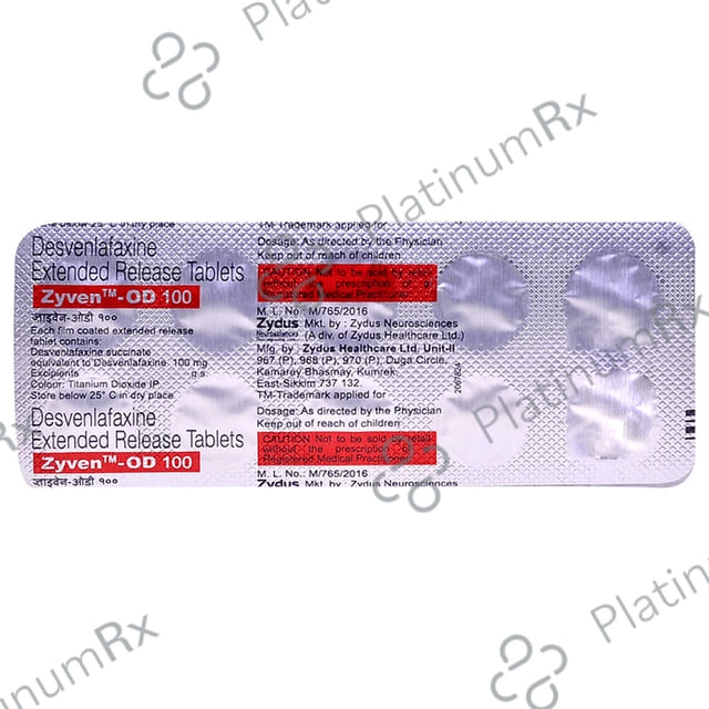 Zyven OD 100mg Tablet ER 10s