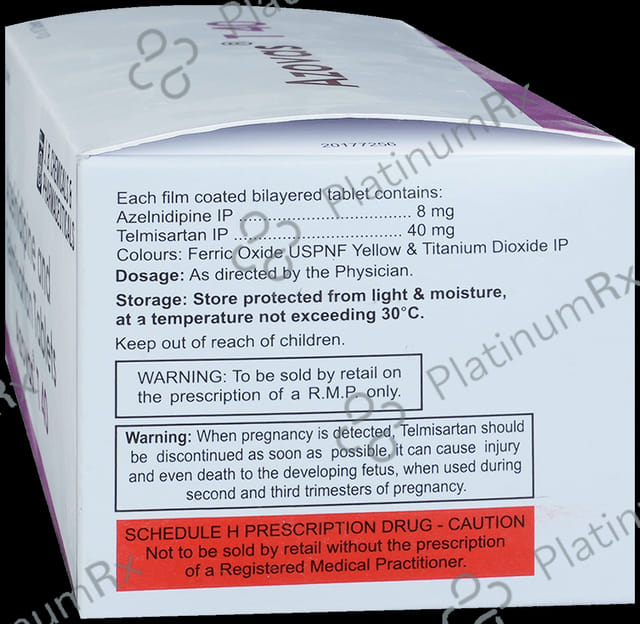 Azovas T 8/40mg Tablet 10s